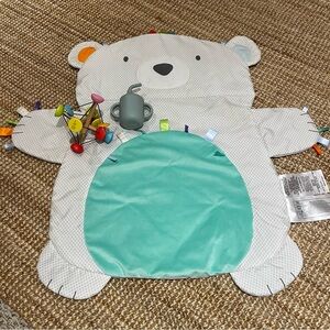 Tamy time Play Mat with Bear Design , new silicon sippy cup and pottery barn toy